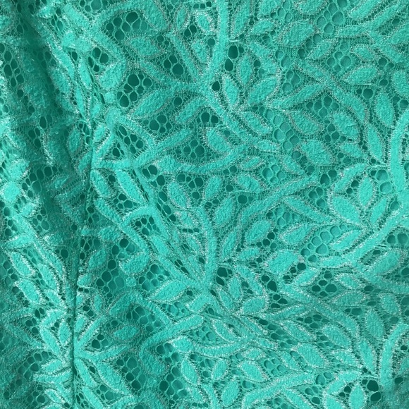 Lilly Pulitzer Size Small Seafoam Green Jungle Lace Erica Dress Like New - Picture 15 of 16